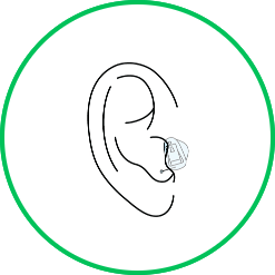 Completely-in-Canal (CIC) hearing aids